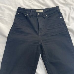 Madewell slim wide leg crop